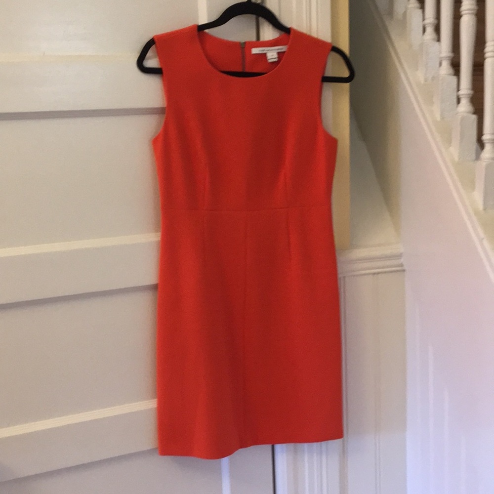Orange Diane Von Furstenburg Dress